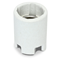 E14 socket, white porcelain