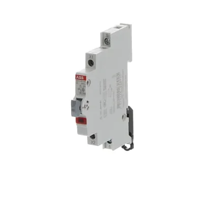 E217-16-10C Podsvícené tlačítko červené 16A 1NO 250VAC LED 115 ... 230VAC