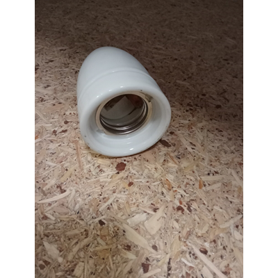 E27 ceramic lampholder white