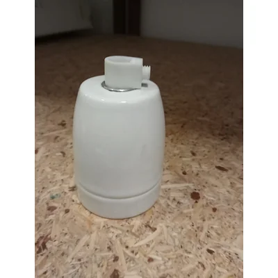 E27 Keramikfassung weiß