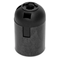 E27 socket plastic black