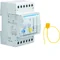 Earth leakage relay 0.03-10A, adjustable delay, 50% LED
