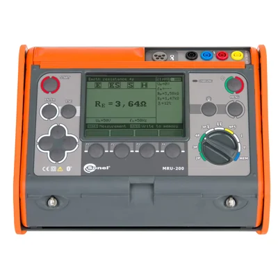 Earth resistance and earth resistivity meter MRU-200