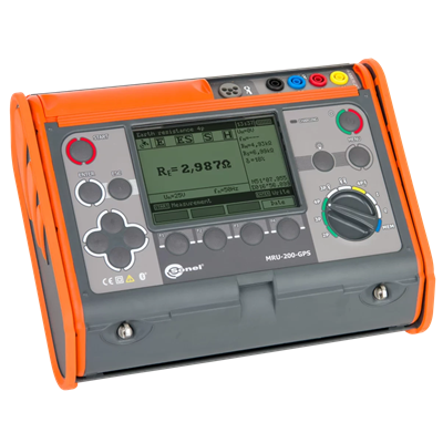 Earth resistance and soil resistivity meter MRU-200-GPS