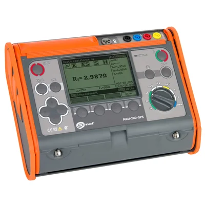 Earth resistance and soil resistivity meter MRU-200-GPS