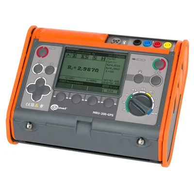 Earth resistance and soil resistivity meter MRU-200-GPS