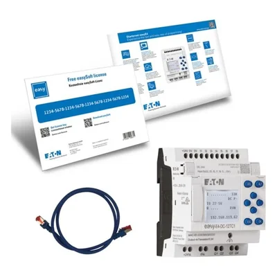 EASY-BOX-E4-DC1 easyE4, Soft, Kabel - Starterkit