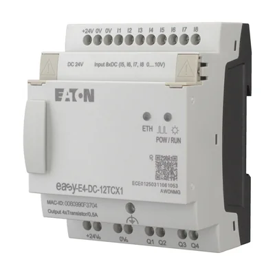 EASY-E4-DC-12TCX1 easyE4 24VDC, 8DI(4AI), 4DO-T, ohne Display