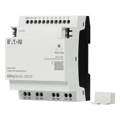 EASY-E4-DC-16TE1P easyE4 Prolunga a innesto 24VDC, 8DI, 8DO-T