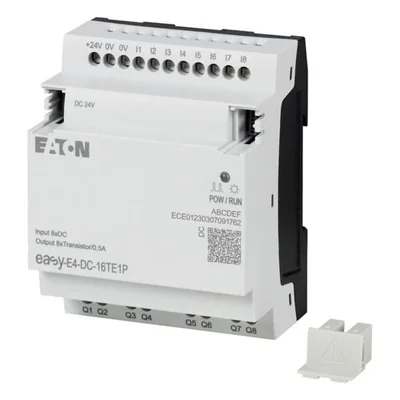 EASY-E4-DC-16TE1P easyE4 Prolunga a innesto 24VDC, 8DI, 8DO-T