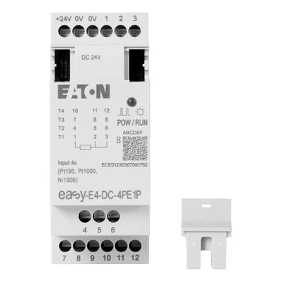 EASY-E4-DC-4PE1P easyE4 Násuvné prodloužení 4AI (PT100/PT1000/NI1000)