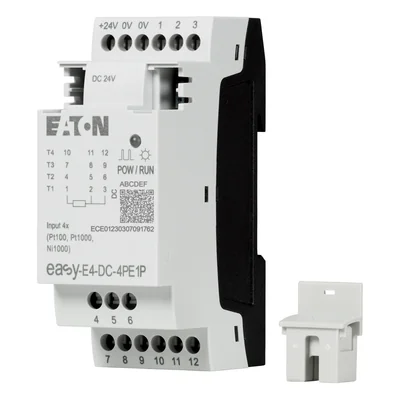 EASY-E4-DC-4PE1P Extensión de inserción easyE4 4AI (PT100/PT1000/NI1000)