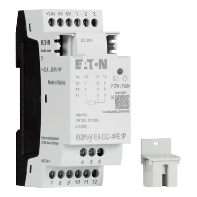 EASY-E4-DC-4PE1P Extensión de inserción easyE4 4AI (PT100/PT1000/NI1000)