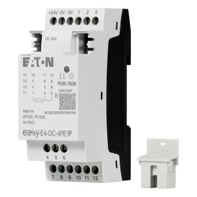 EASY-E4-DC-4PE1P Prolunga a innesto easyE4 4AI (PT100/PT1000/NI1000)