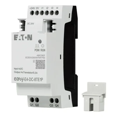 EASY-E4-DC-8TE1P easyE4 Prolunga a innesto 24VDC, 4DI, 4DO-T