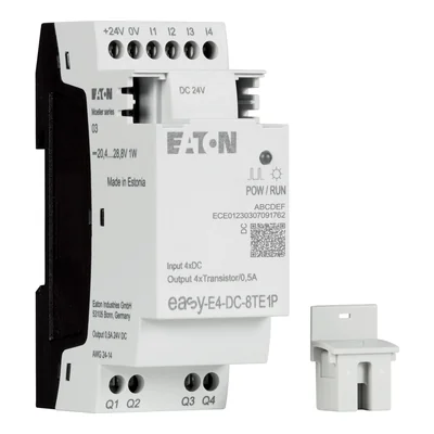 EASY-E4-DC-8TE1P easyE4 Steckverlängerung 24VDC, 4DI, 4DO-T