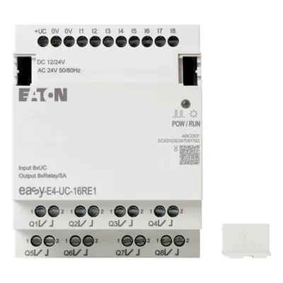 EASY-E4-UC-16RE1 Extensión easyE4 12-24 V CC, 24 V CA, 8 DI, 8 DO-R