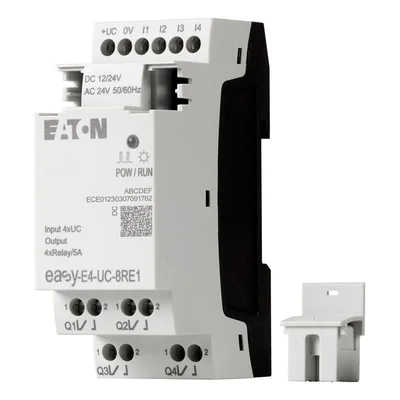 EASY-E4-UC-8RE1 easyE4 extension 12-24VDC, 24VAC, 4DI, 4DO-R