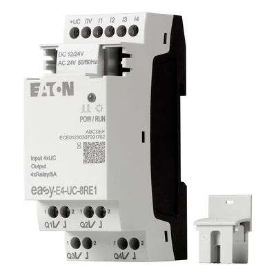 EASY-E4-UC-8RE1 easyE4 extension 12-24VDC, 24VAC, 4DI, 4DO-R
