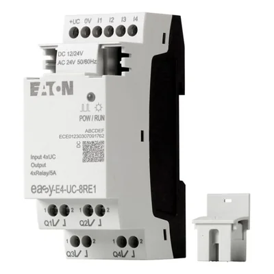 EASY-E4-UC-8RE1 easyE4 Verlängerung 12-24VDC, 24VAC, 4DI, 4DO-R