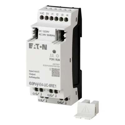 EASY-E4-UC-8RE1 easyE4 Verlängerung 12-24VDC, 24VAC, 4DI, 4DO-R