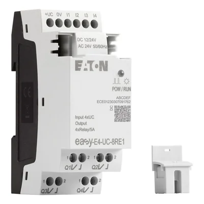 EASY-E4-UC-8RE1 easyE4 Verlängerung 12-24VDC, 24VAC, 4DI, 4DO-R