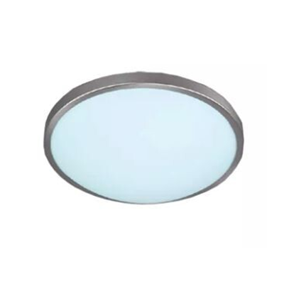 EASY Satin chrome ceiling lamp