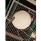 EASY Satin chrome ceiling lamp