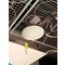 EASY Satin chrome ceiling lamp
