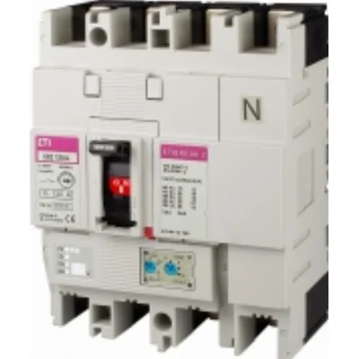 EB2 125/4S 20A 4p Interruptor automático de potencia 4P, 36kA, disparo TM