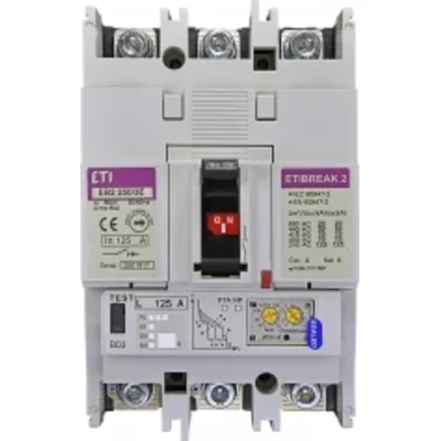 EB2 250/3E 125A 3p Jistič 3P, 70kA, elektronická spoušť