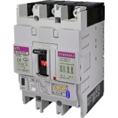 EB2 250/3E 160A 3-poliger Leistungsschalter, 3-polig, 70 kA, elektronische Auslösung