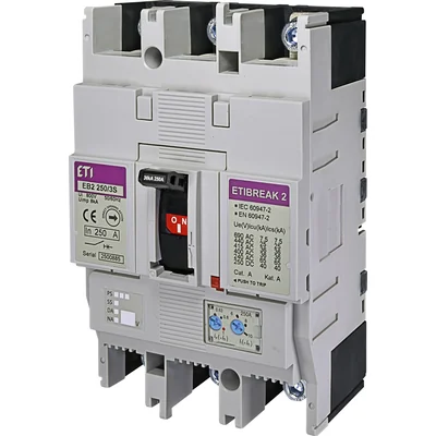 EB2 250/3S 250A 3p Wyłącznik mocy 3P, 36kA, wyzw. TM