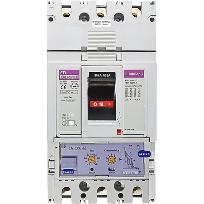 EB2 630/3LE 630A 3p Wyłącznik mocy 3P, 36kA, wyzw. elektroniczny