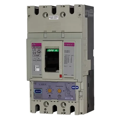 EB2 630/4HE 630A 4p Wyłącznik mocy 4P, 70kA, wyzw. elektroniczny