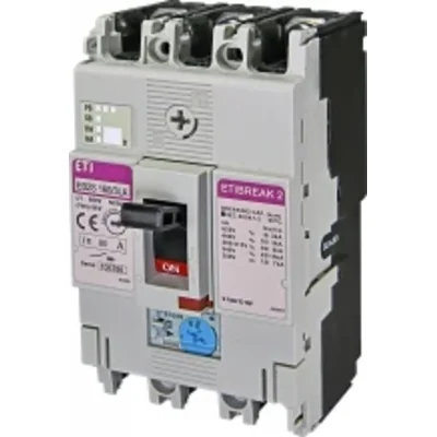EB2S 160/3LA 80A 3p Power circuit breaker 3P, 16kA, TM trip (thermal regulation)