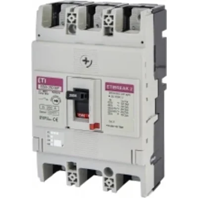 EB2S 250/3SF 250A 3p Interruptor automático de potencia 3P, 25kA, disparo TM (no ajustable)