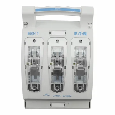 EBH1O3TM1 Interruptor fusible horizontal, 250 A, 690 V CA, NH1, AC23B, 3P, IEC, montaje con tornillos