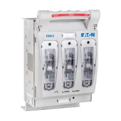 EBH1O3TM1 Interruptor fusible horizontal, 250 A, 690 V CA, NH1, AC23B, 3P, IEC, montaje con tornillos