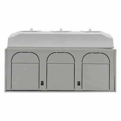 EBH2O3TM1 Horizontal fuse switch, 400 A, AC 690 V, NH2, AC23B, 3P, IEC, panel mount, screw mount (M10)