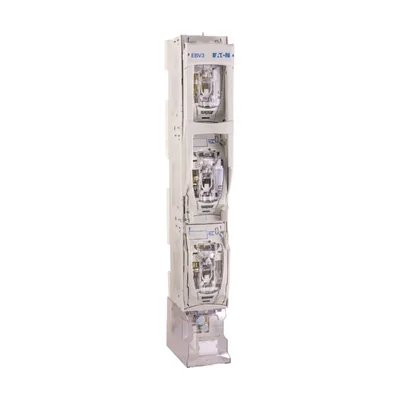 EBV0023TS8 Vertical fuse switch, 160 A, AC 690 V, NH00, AC22B, 3P, IEC, 100mm rail, bridge terminal, bridge terminals