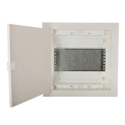 ECG14MEDIAPO Flush-mounted housing (306 x 274 x 87) multimedia, white plastic door