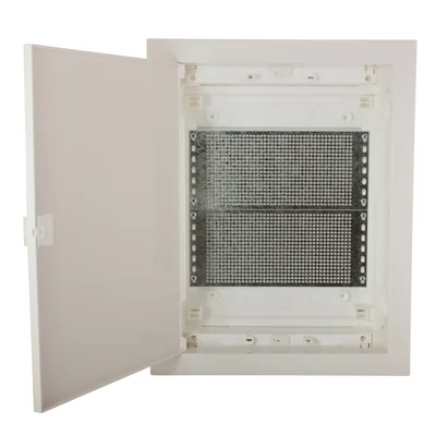 ECG28MEDIAPO Flush-mounted housing (306 x 399 x 87) multimedia, white plastic door