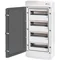 ECH-48PT-s Surface-mounted housing 48 mod, IP-65 transparent door, (N-split)