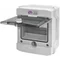 ECH-6G Surface-mounted housing 6 modules IP65 transparent door