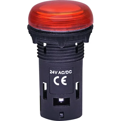 ECLI-024C-R Lampka LED 24V AC/DC - czerwona