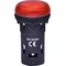ECLI-024C-R LED-Lampe 24V AC/DC - rot