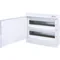 ECM 2x18PO-s Alloggiamento a incasso 2 file da 18 moduli, sportelli bianchi
