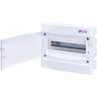 ECM12PO Flush-mounted housing 1 row 12 modules white door