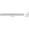 ECO CLASS DAMP PROOF GEN 2 Hermetické LED svítidlo 52W 6240lm IP65 4000K NW 1510mm šedá